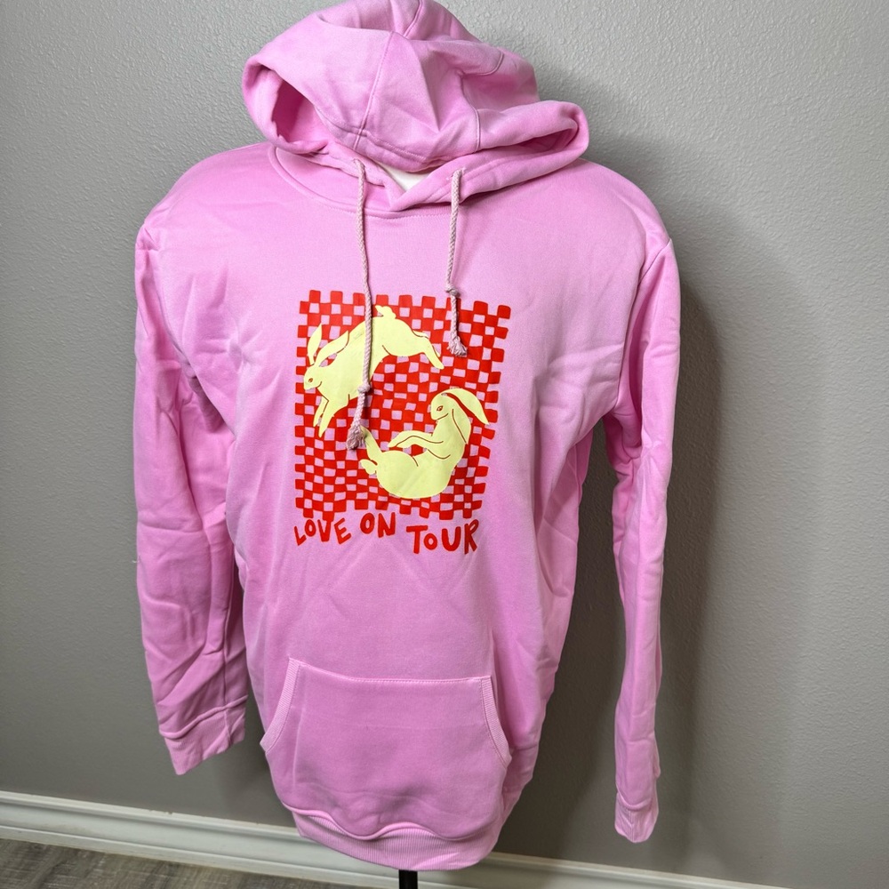 Harry Styles “Love On Tour” Pink Graphic Hoodie
